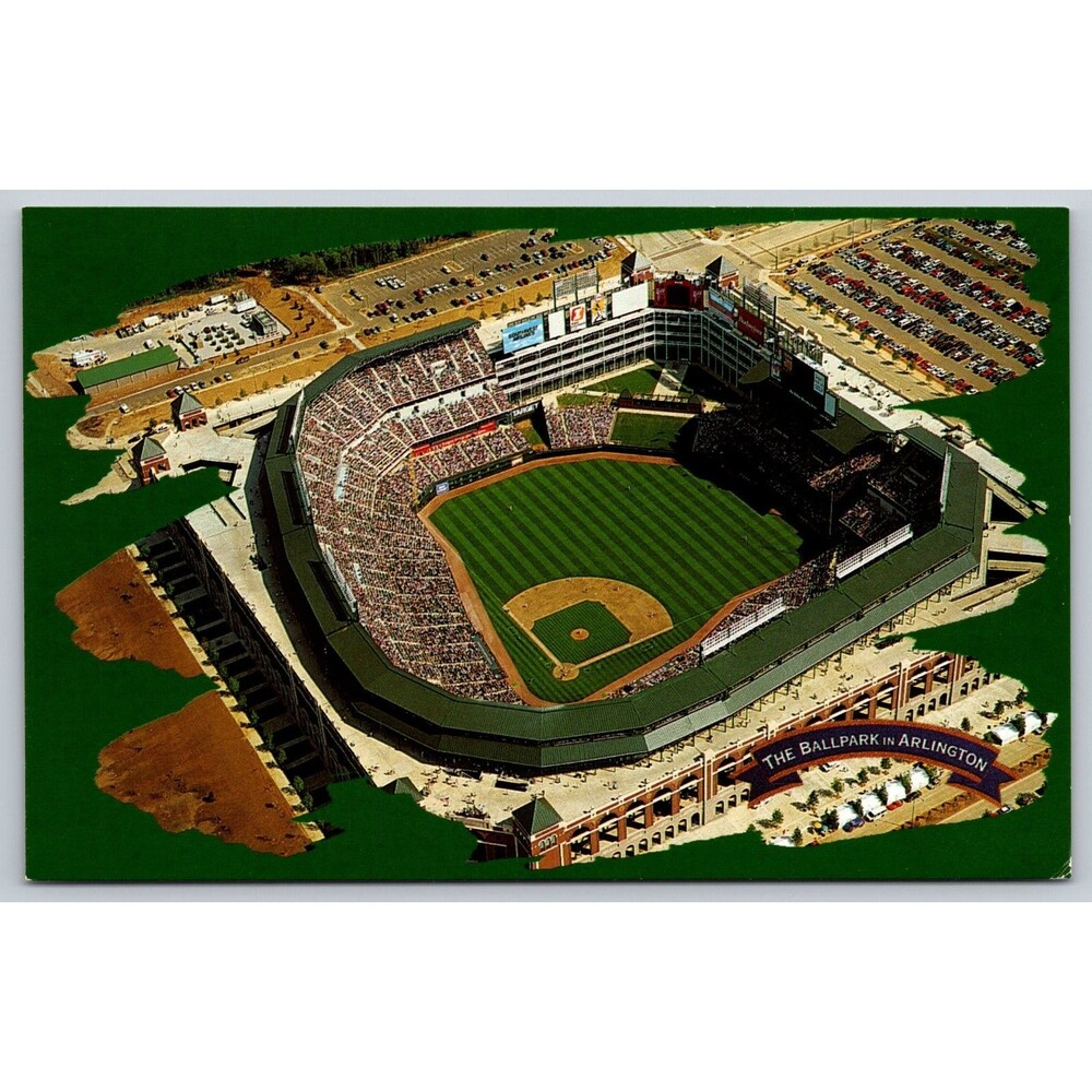 Postcard Ballpark in Arlington Texas Rangers TX 1994 Baseball MLB Nice Condition